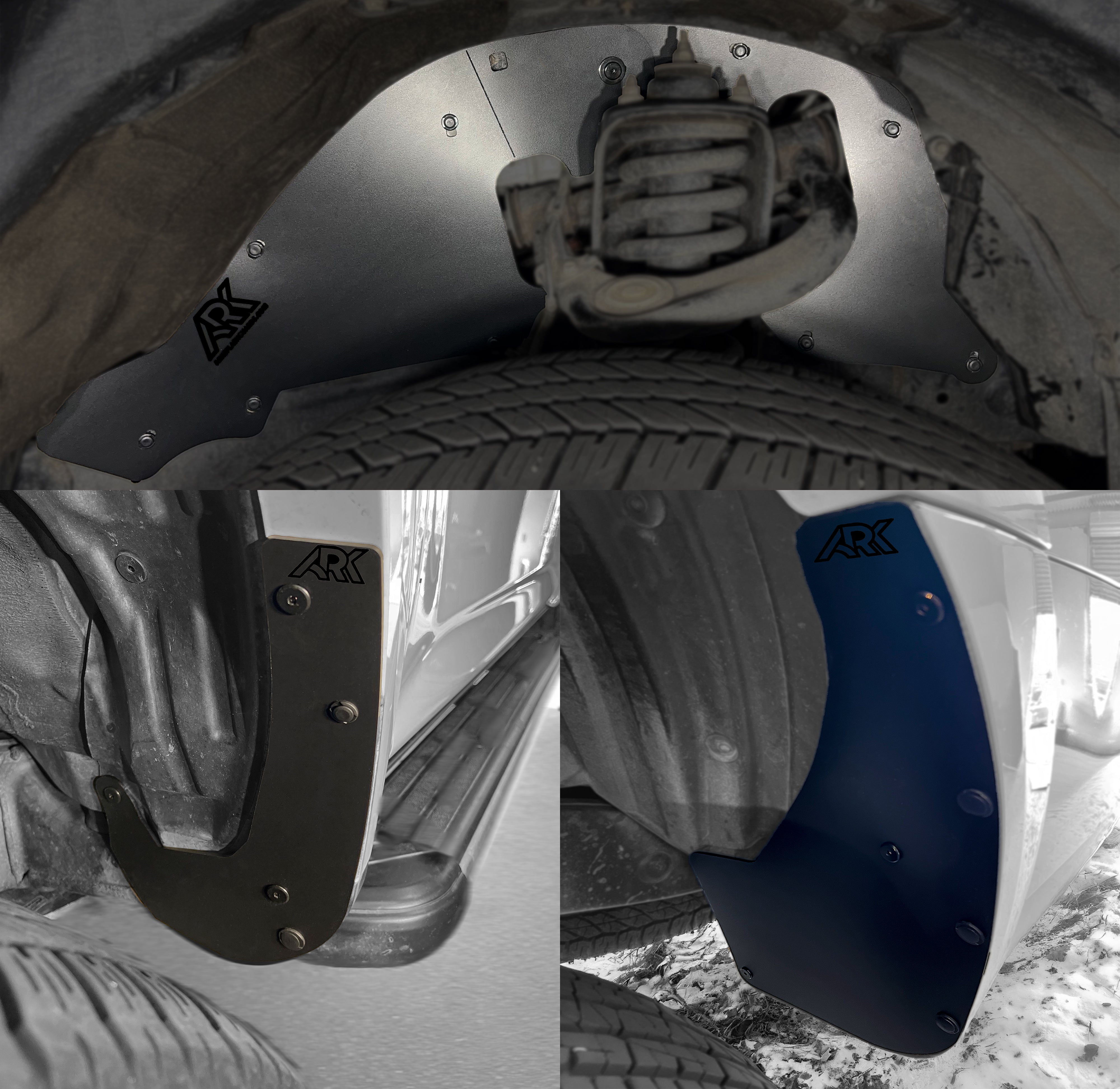 ARK - TriXpoly Splash Guards, Mud Flap & Micro Deletes - Toyota 4Runner (2010-2024)