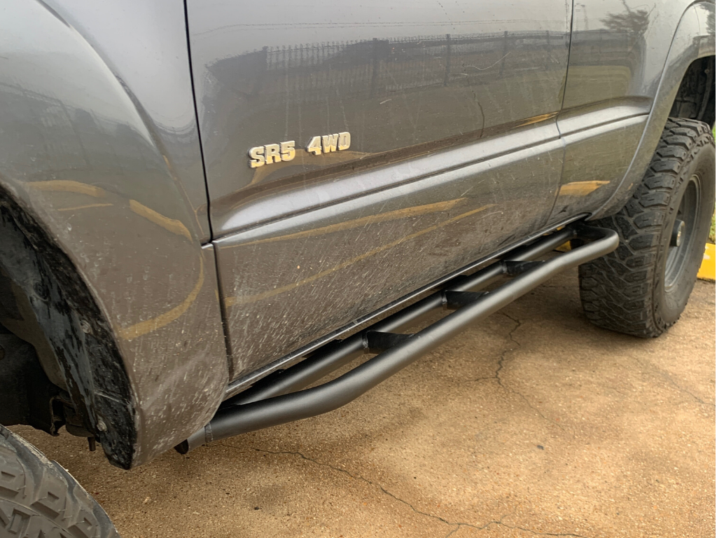 Cali Raised LED - Trail Edition Bolt On Rock Sliders - Toyota 4Runner (2003-2009)