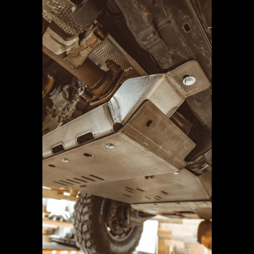 C4 Fabrication - Rear Skid Plates - Toyota 4Runner (2003-2009)