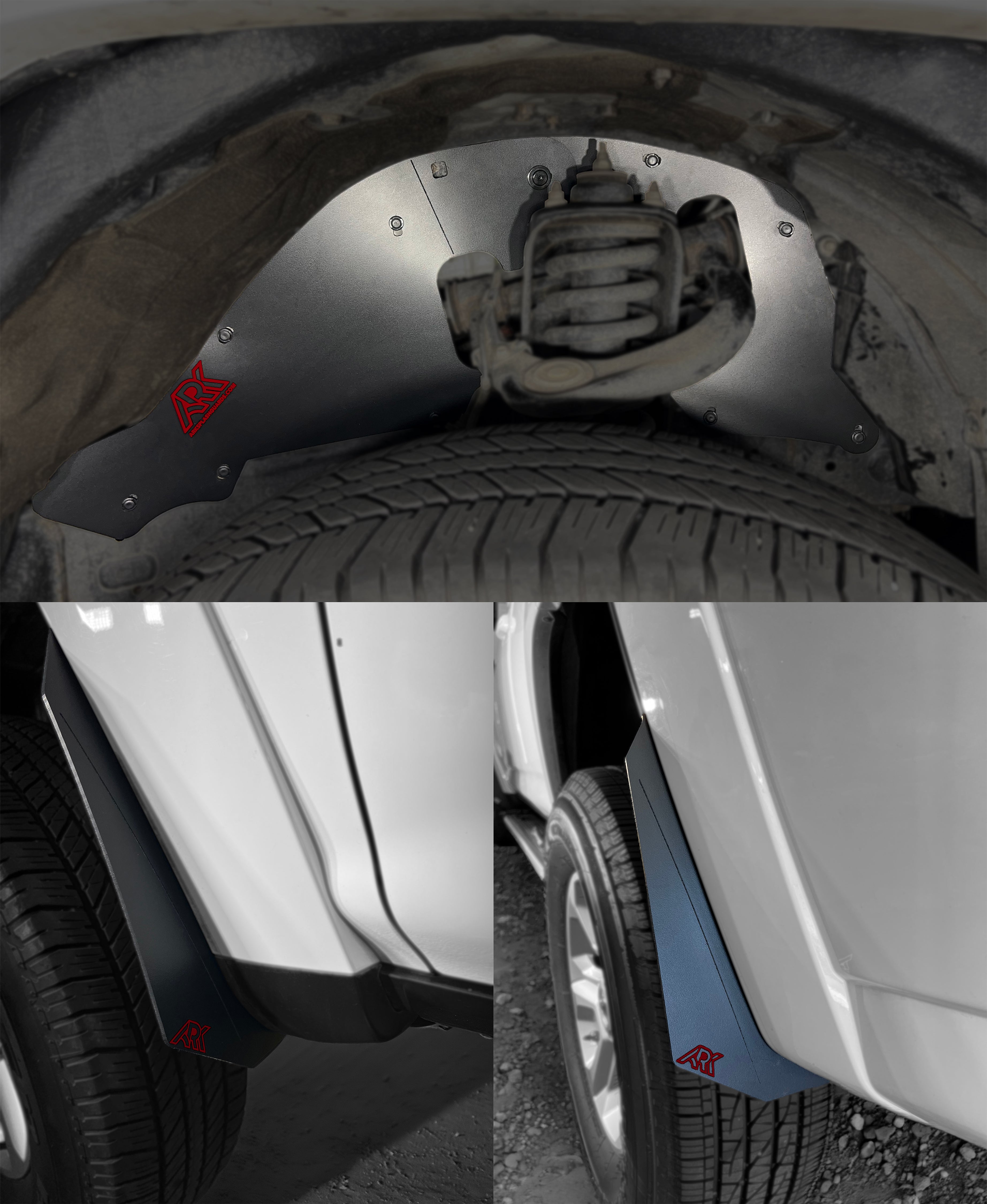 ARK - TriXpoly Splash Guards, Mud Flap & Micro Deletes - Toyota 4Runner (2010-2024)