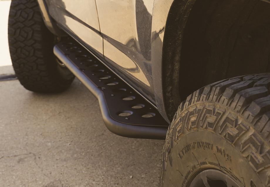 Cali Raised LED - Step Edition Bolt On Rock Sliders - Toyota 4Runner (2003-2009)
