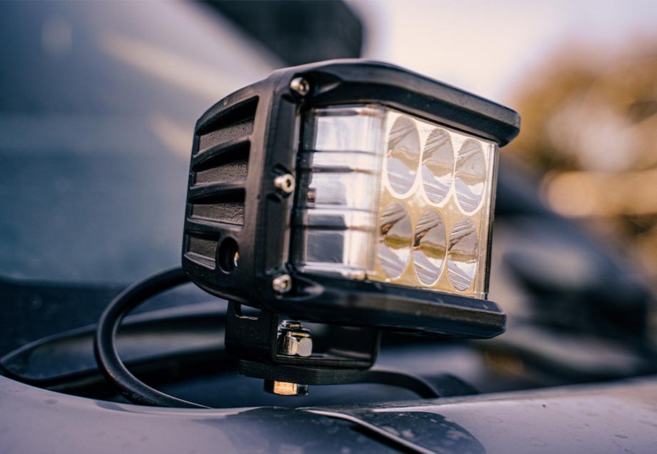 Cali Raised LED - Low Profile LED Ditch Light Brackets Kit - Toyota 4Runner (2010-2024)