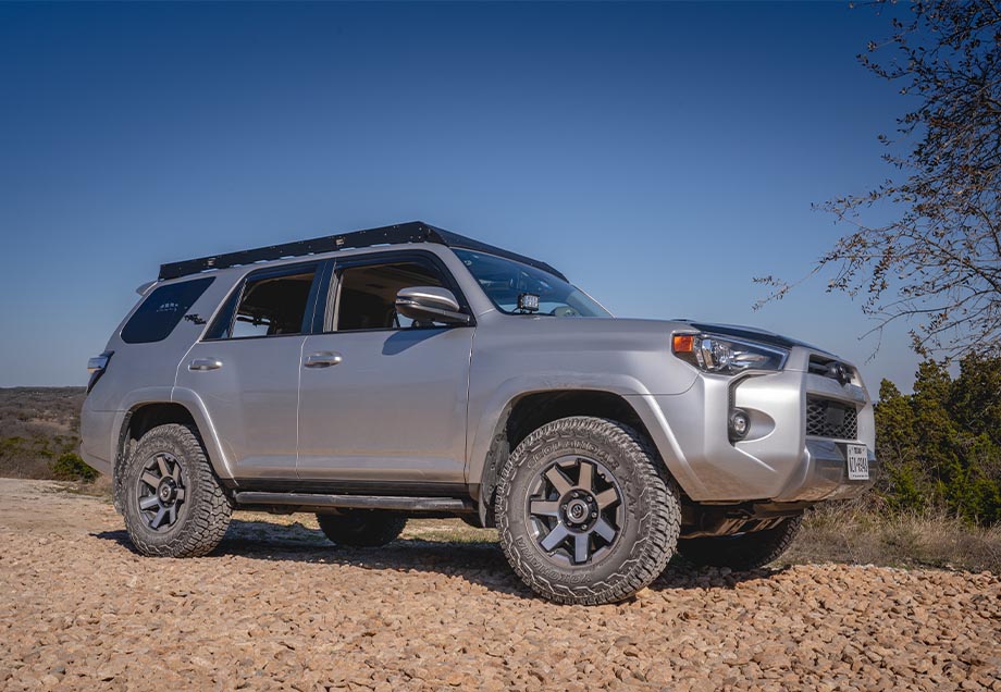 Cali Raised LED - Low Profile LED Ditch Light Brackets Kit - Toyota 4Runner (2010-2024)