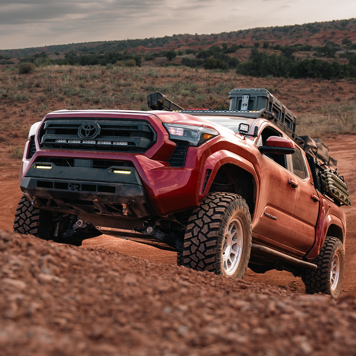 Cali Raised LED - Step Edition Rock Sliders - Toyota Tacoma (2024+)