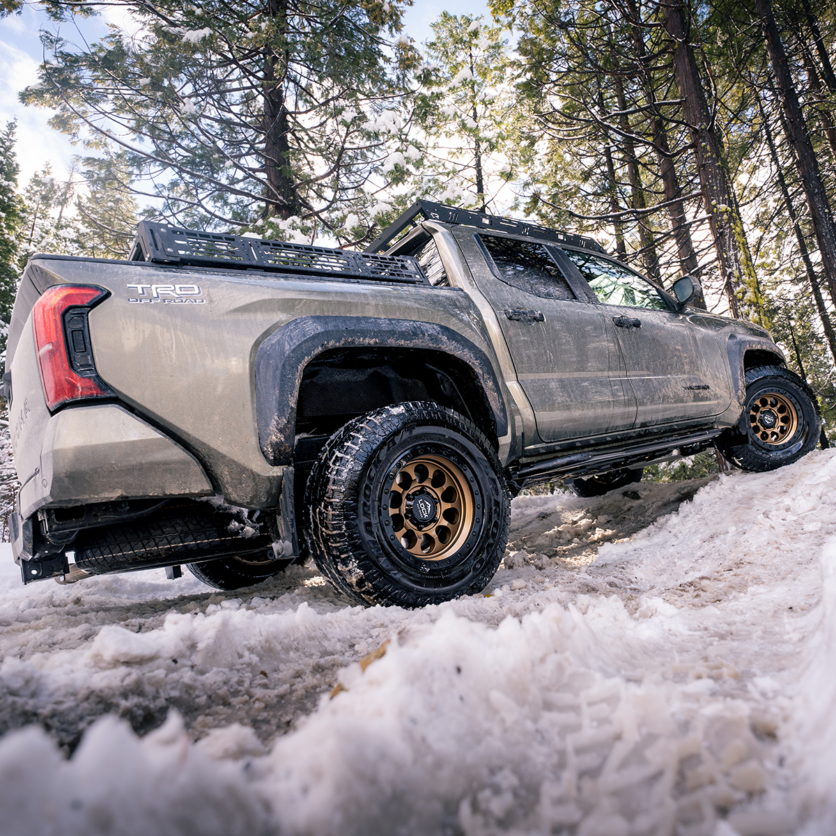 Cali Raised LED - Step Edition Rock Sliders - Toyota Tacoma (2024+)