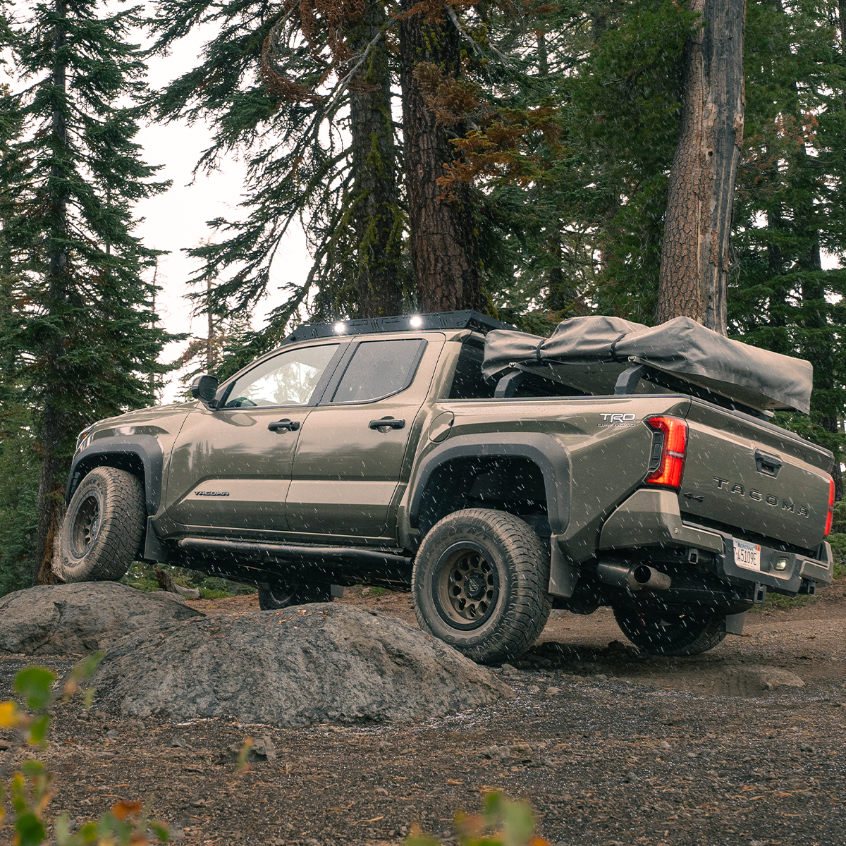 Cali Raised LED - Step Edition Rock Sliders - Toyota Tacoma (2024+)
