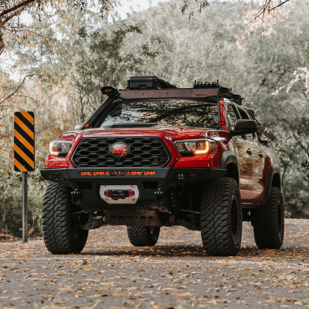 DRT Fabrication - Plated Front Bumper - Toyota Tacoma (2016-2023)