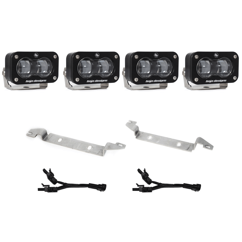 Baja Designs - S2 SAE OEM Fog Light Replacement Kit (Non TRD Pro) - Toyota 4Runner (2025+)