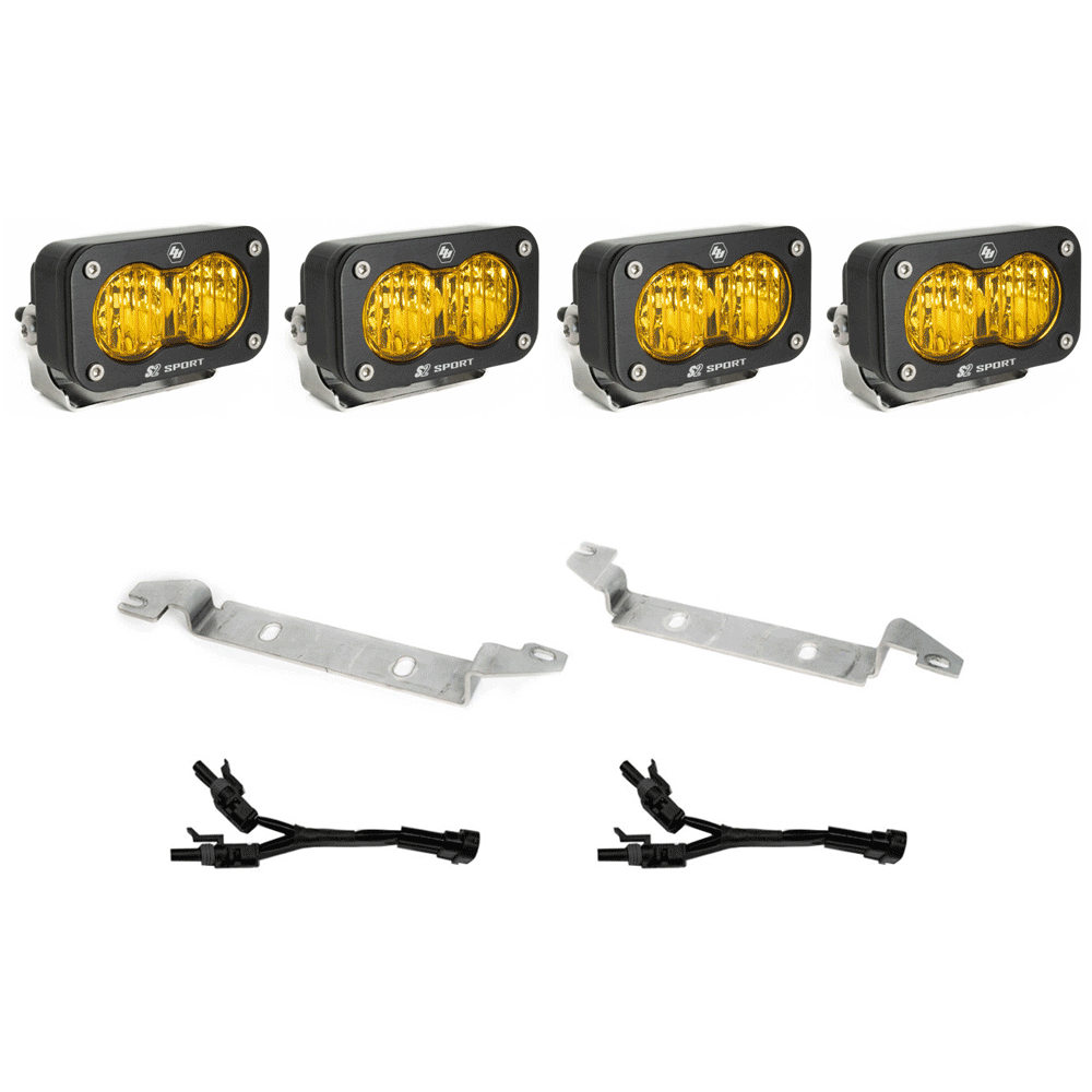 Baja Designs - S2 Sport OEM Fog Light Replacement Kit (Non TRD Pro) - Toyota 4Runner (2025+)