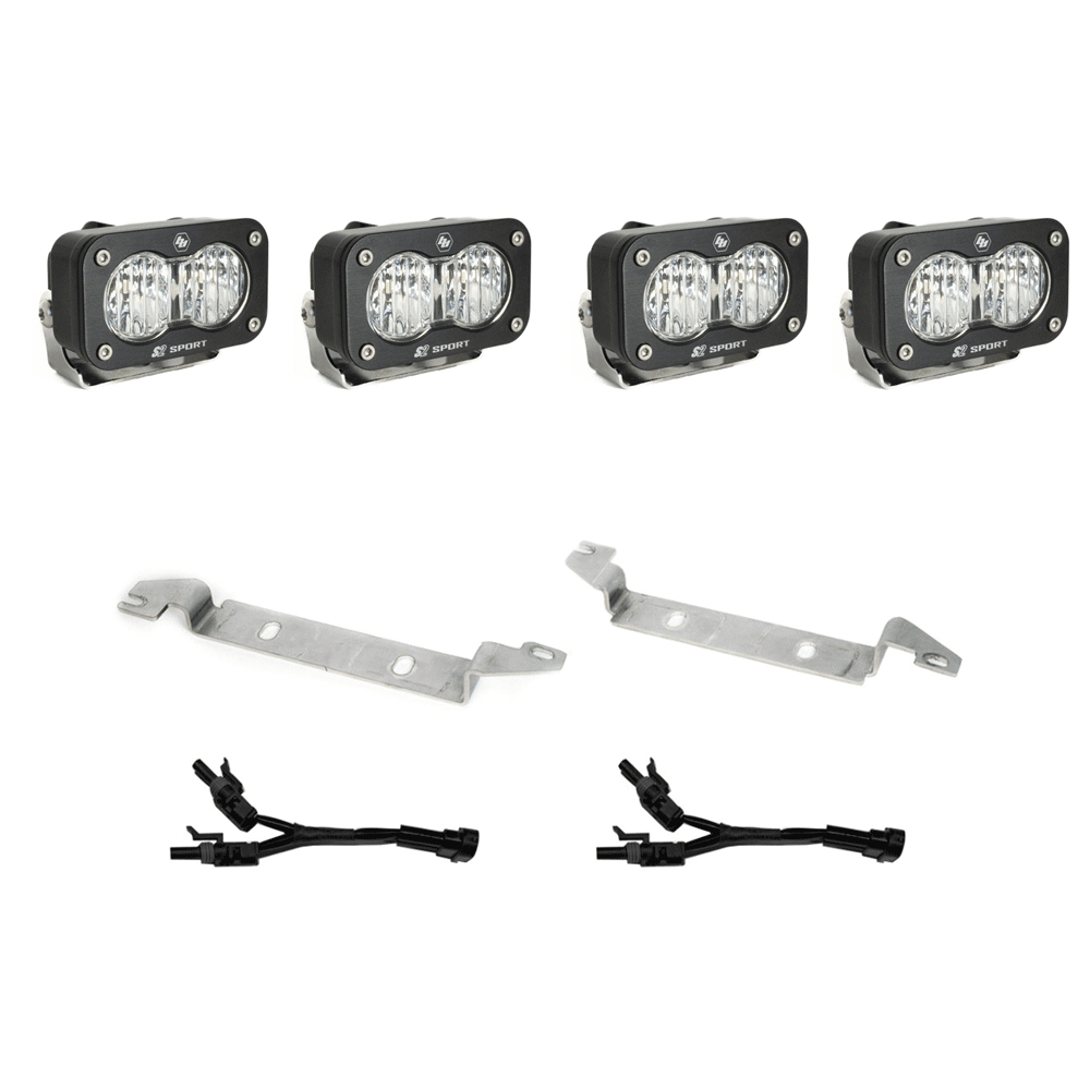 Baja Designs - S2 Sport OEM Fog Light Replacement Kit (Non TRD Pro) - Toyota 4Runner (2025+)