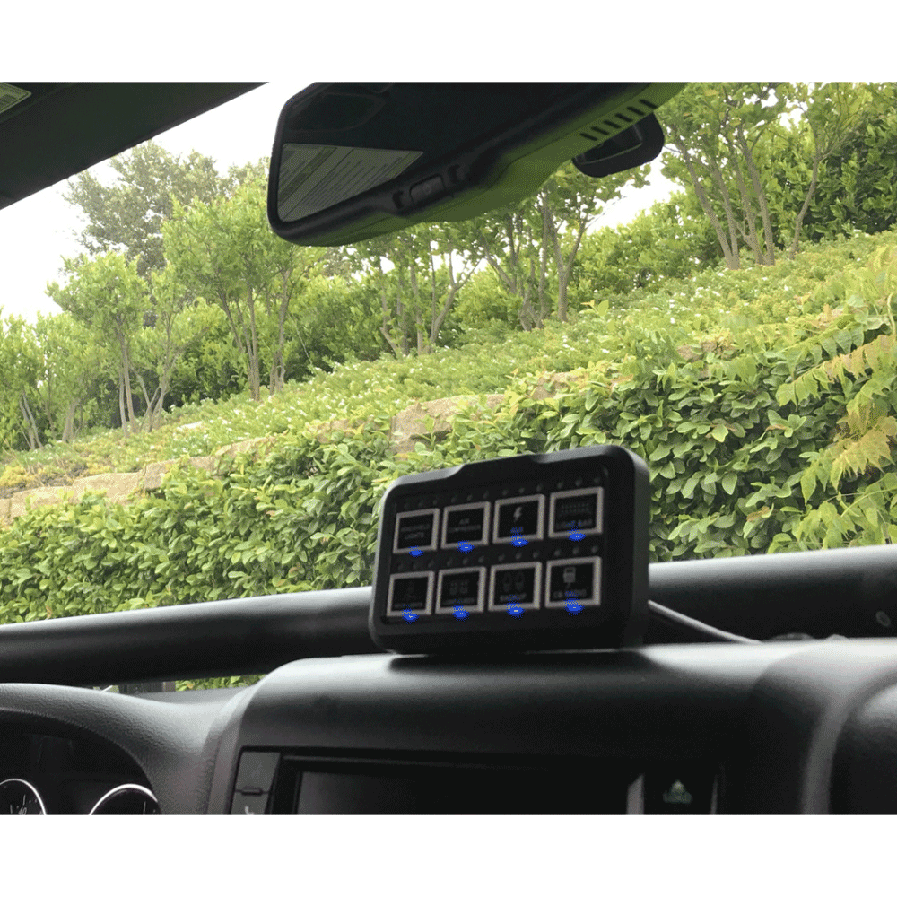 sPOD - Add-On HD Switch Panel 8-Circuit Systems – Universal