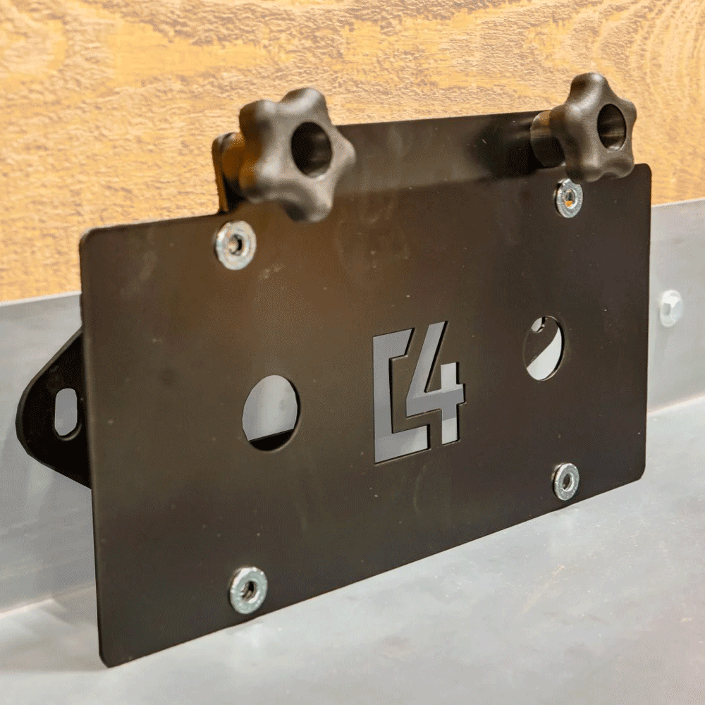 C4 Fabrication - Hawse License Plate Mount