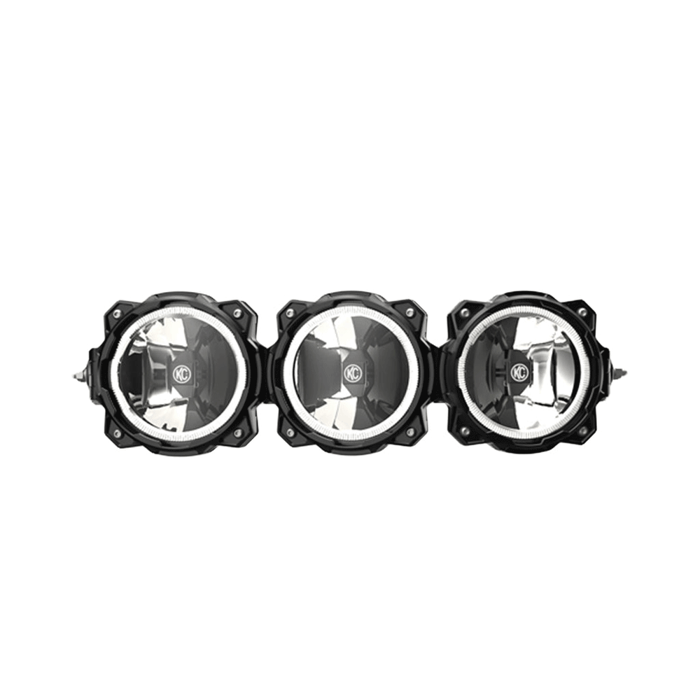KC Hilites - 20" Gravity® Pro6 LED - 3-Light - Light Bar System - 60W Combo Beam