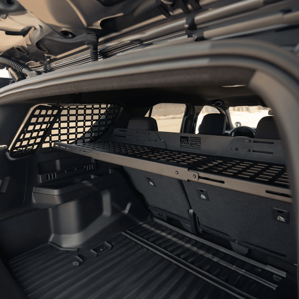Rago Fabrication - Molle Storage Panel Shelf - Toyota 4Runner (2025+)