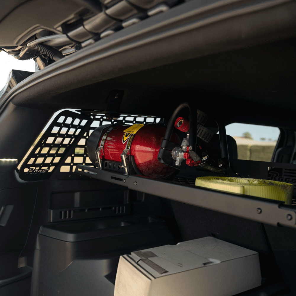 Rago Fabrication - Molle Storage Panel Shelf - Toyota 4Runner (2025+)