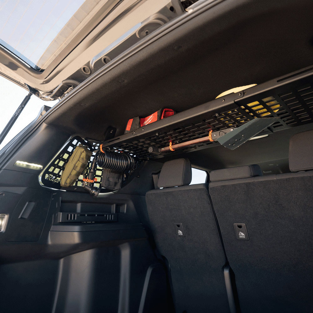 Rago Fabrication - Molle Storage Panel Shelf - Toyota 4Runner (2025+)