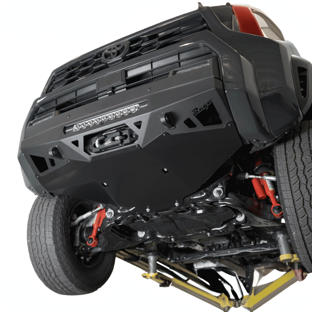 Rago Fabrication - Skid Plate for Center Mount Front Bumper - Toyota 4Runner (2025+)