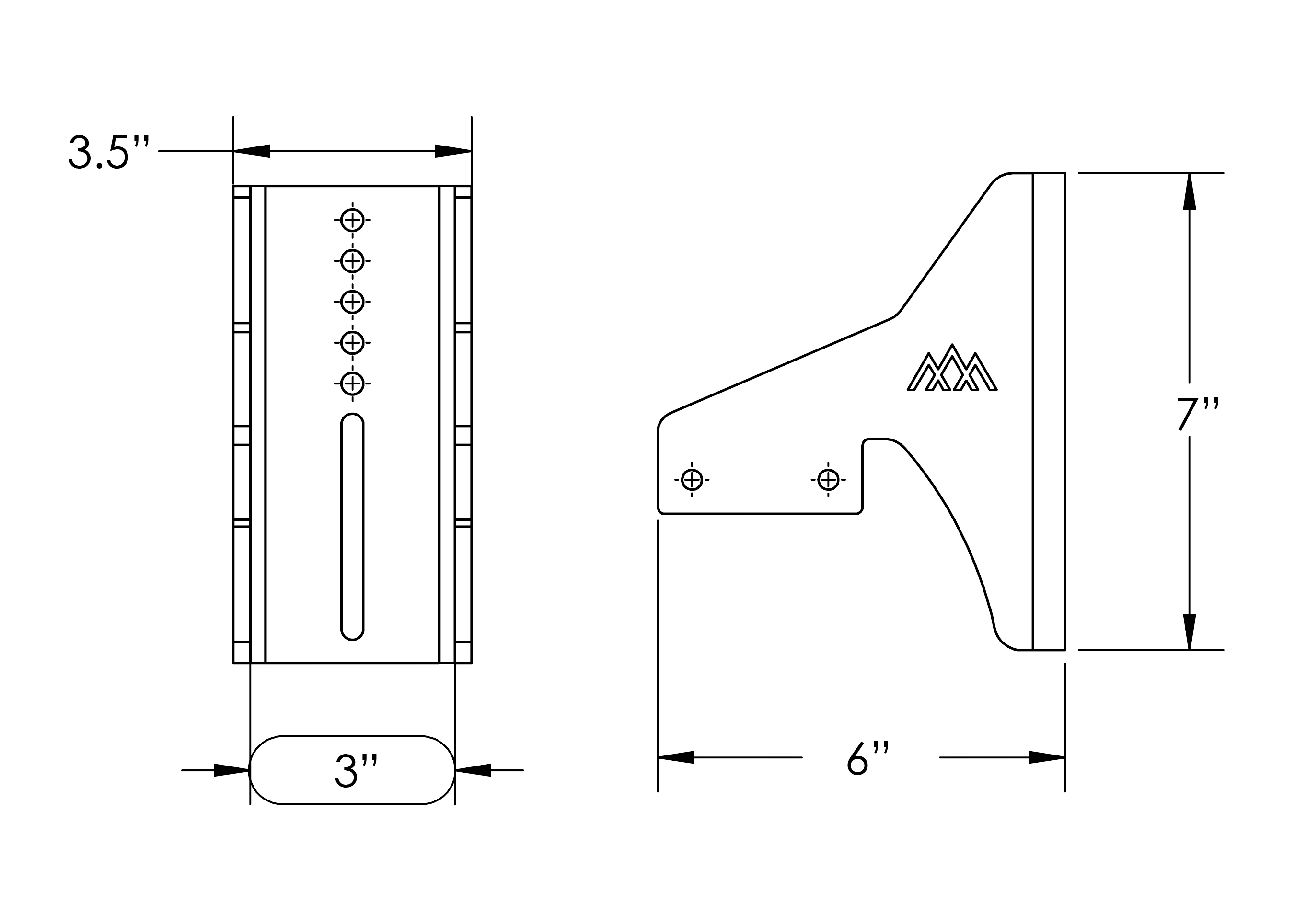 Backwoods Adventure Mods - HD Awning Brackets for DRIFTR Roof Racks