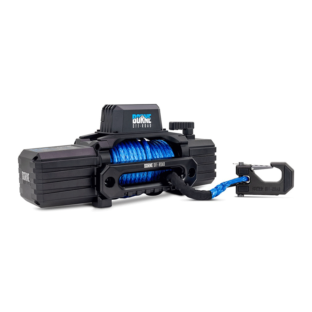 Borne Off-Road - 10K Electric Winch with Synthetic Rope