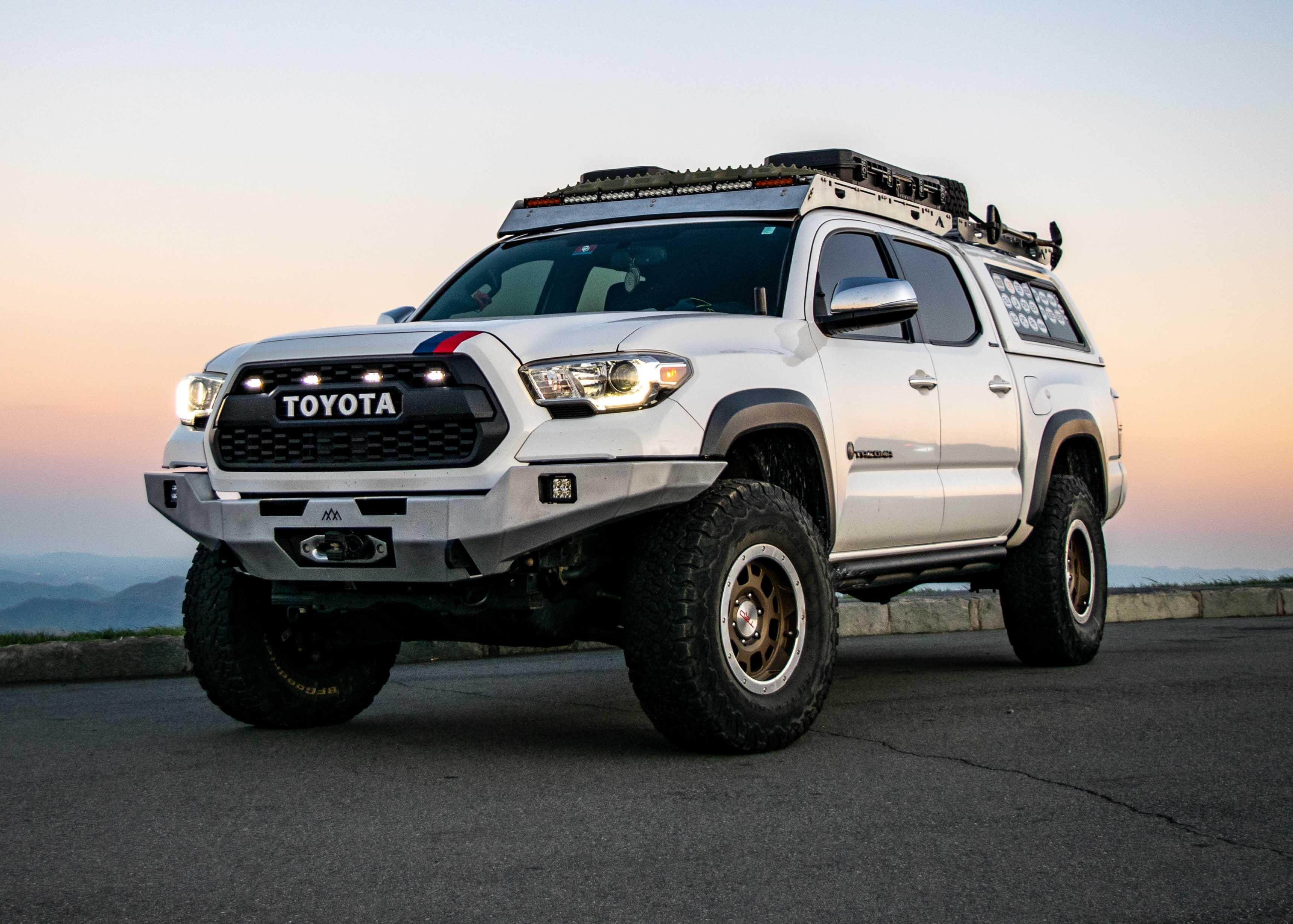 Backwoods Adventure Mods -  Hi-Lite Overland Front Bumper (No Bull Bar) - Toyota Tacoma (2016-2023)