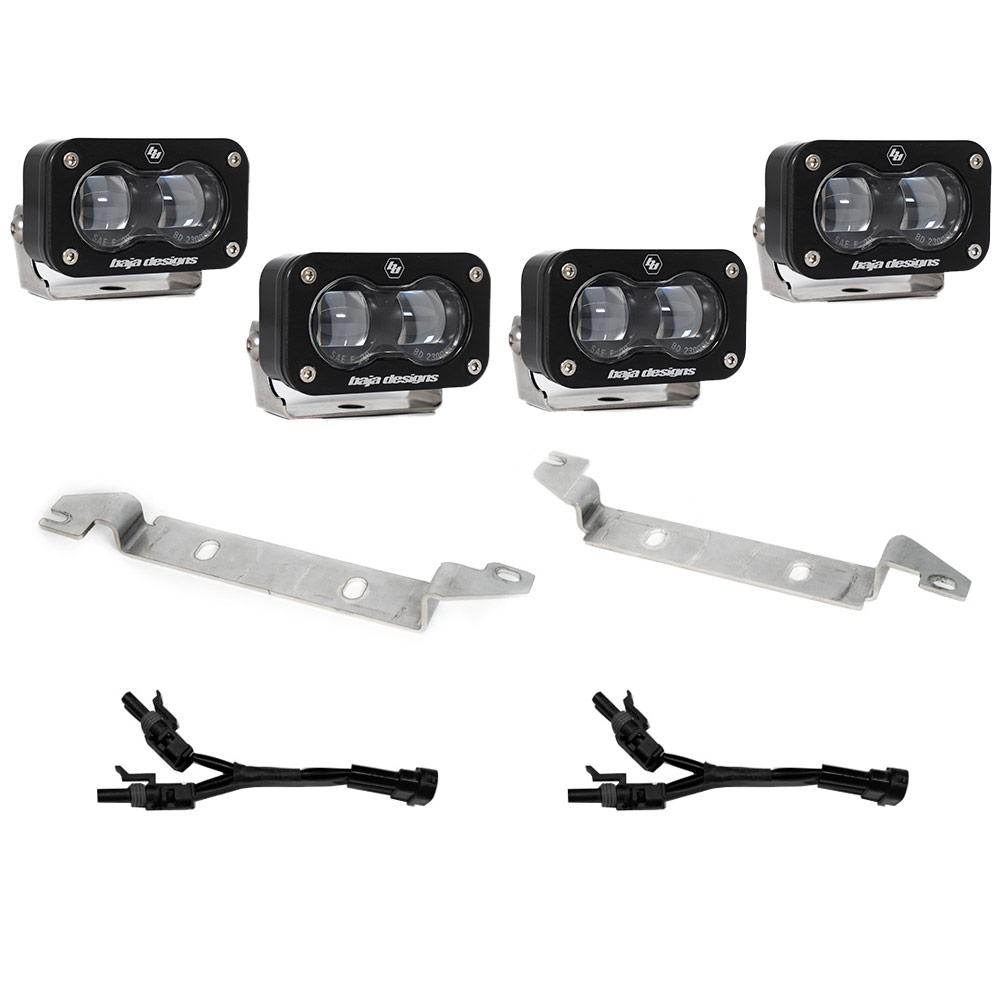 Baja Designs - S2 SAE OEM Fog Light Replacement Kit - Toyota Tacoma (2024+)