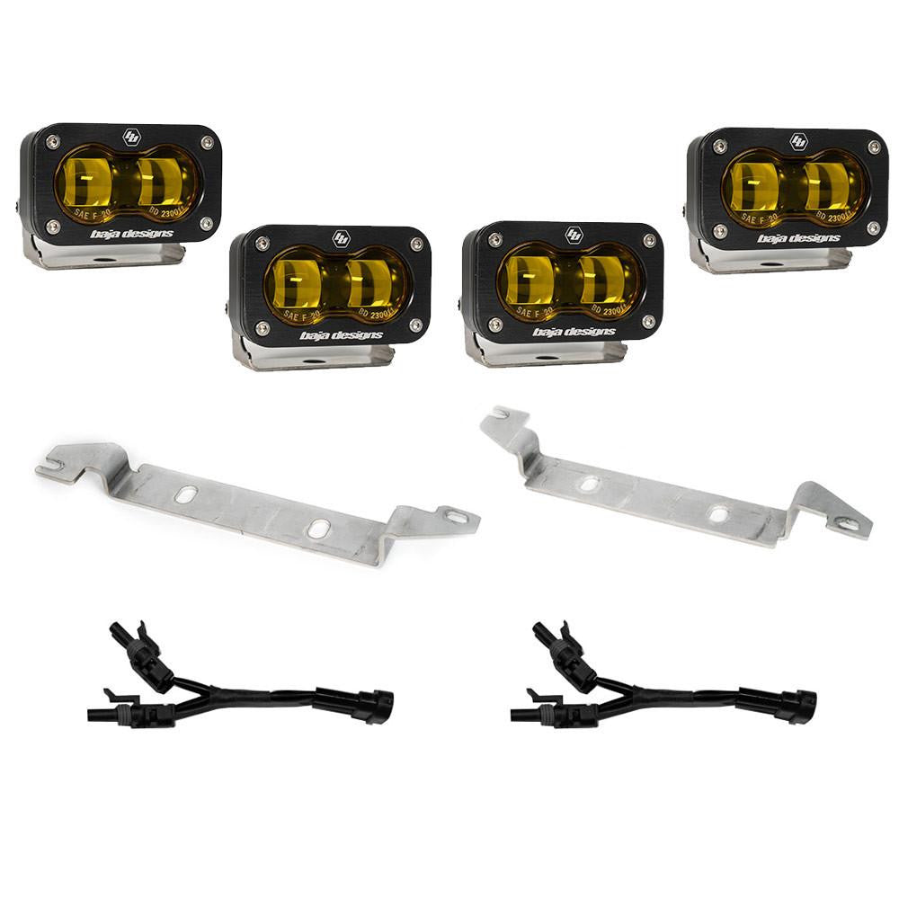 Baja Designs - S2 SAE OEM Fog Light Replacement Kit - Toyota Tacoma (2024+)