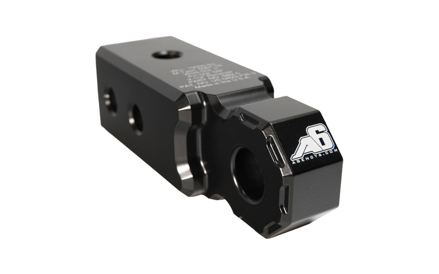 Agency 6 - Shackle Block 2.5" - Black