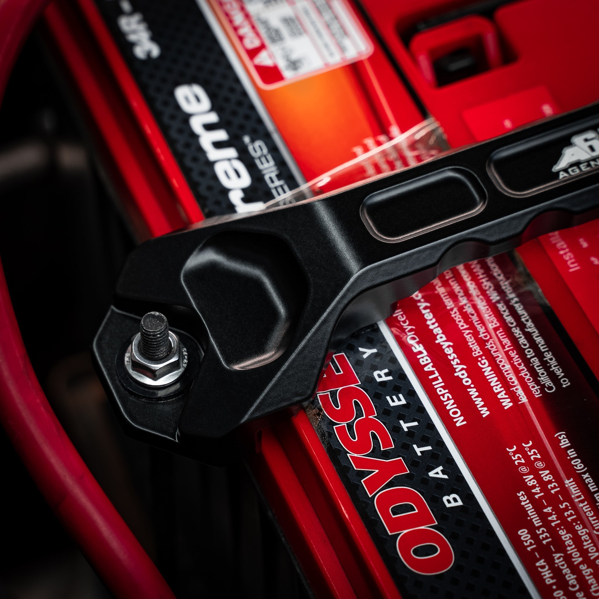 Agency 6 - Toyota / Lexus Billet Battery Hold Down Bar
