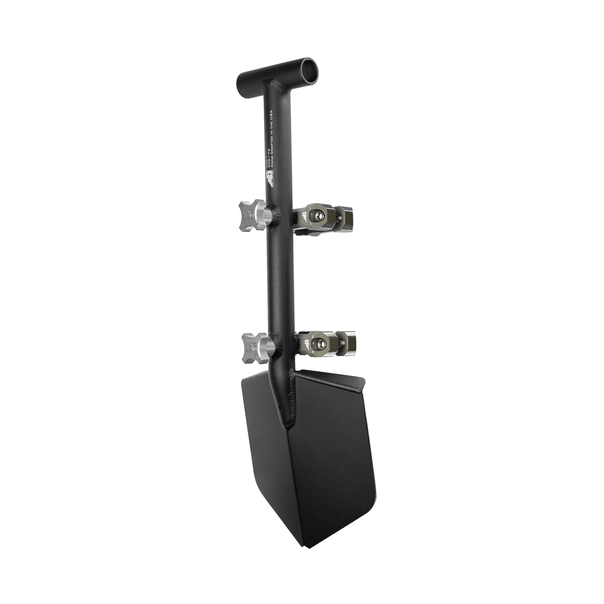Agency 6 - Shovel / Mount Combo - Black Mini Shovel / Grey UMD with Knobs