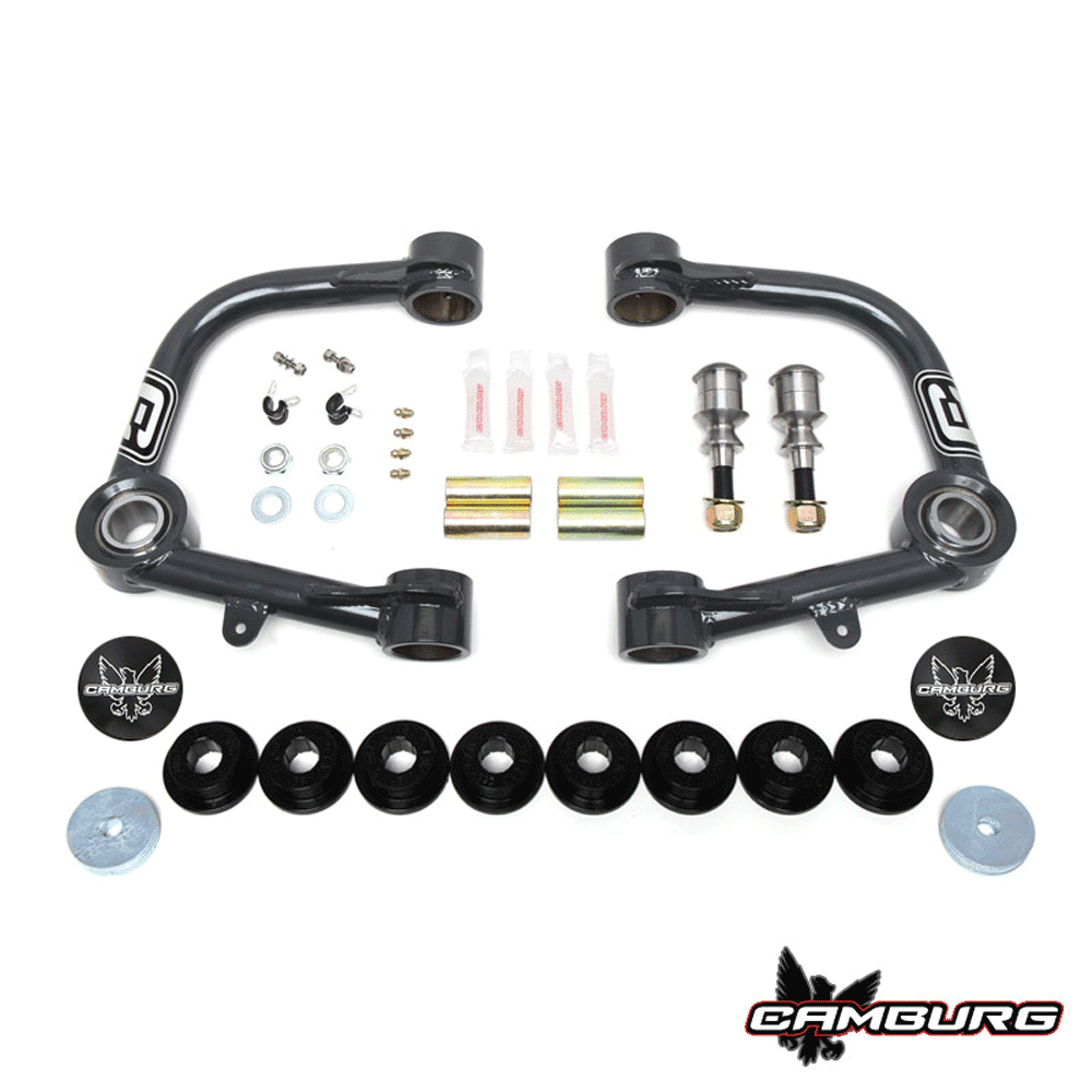 Camburg - 1.25 Performance Uniball Upper Control Arms with Covers - Toyota Tundra (2005-2023)
