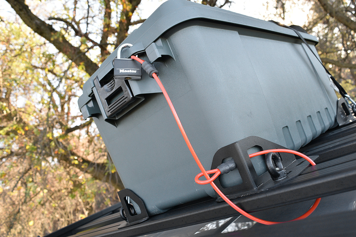 Agency 6 - Adventure Equipment Cable Lock Kit - (Orange)