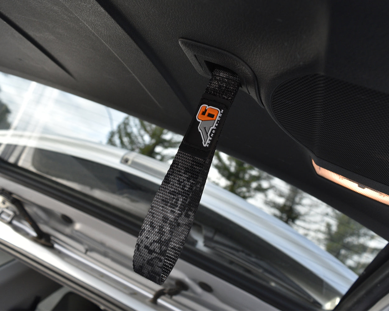 Agency 6 - Rear Lift Gate Hatch Pull Assist Strap (DIG GREY) - (5TH GEN) Toyota 4Runner