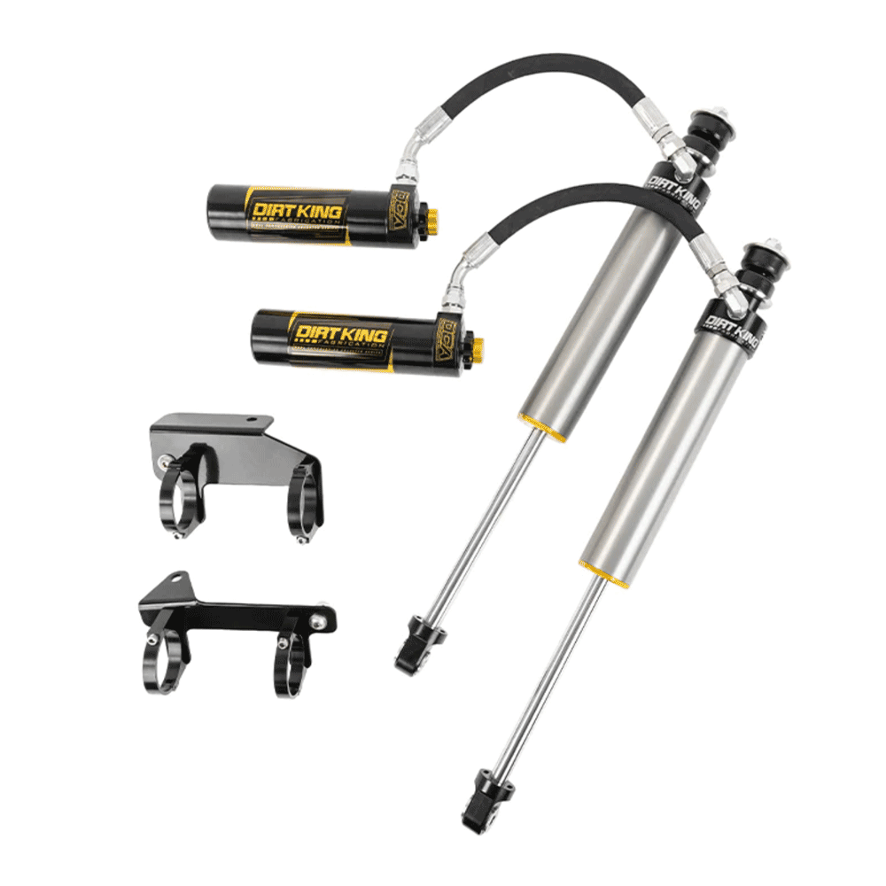 Dirt King Fabrication - 2.5 Smooth Body Shocks - DCA Remote Reservoir - Toyota Tacoma (2005-2023)