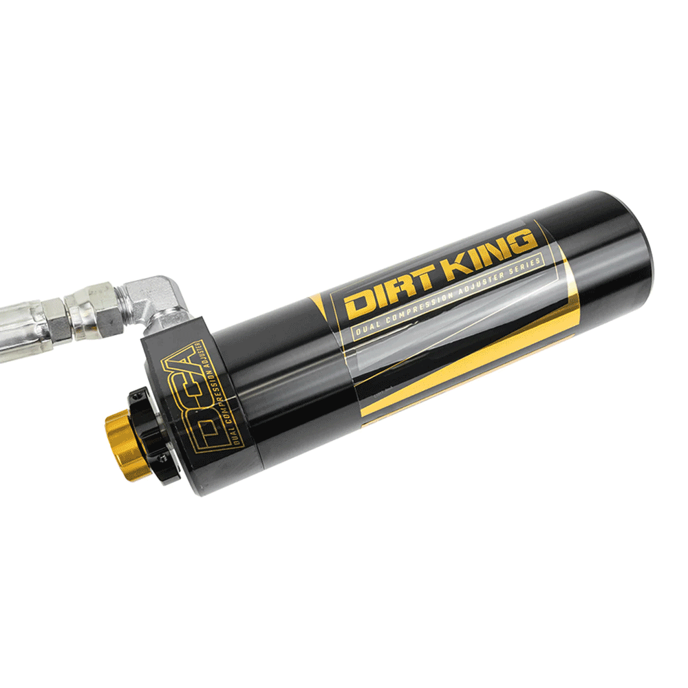 Dirt King Fabrication - 2.5 Smooth Body Shocks - DCA Remote Reservoir - Toyota Tacoma (2024-2025)