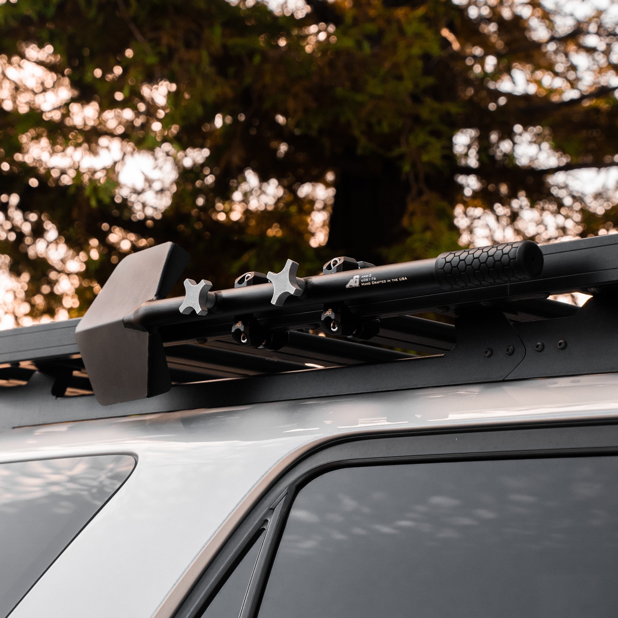 Agency 6 - Shovel / Mount Combo - Black Long Shovel / Black UMD with Knobs