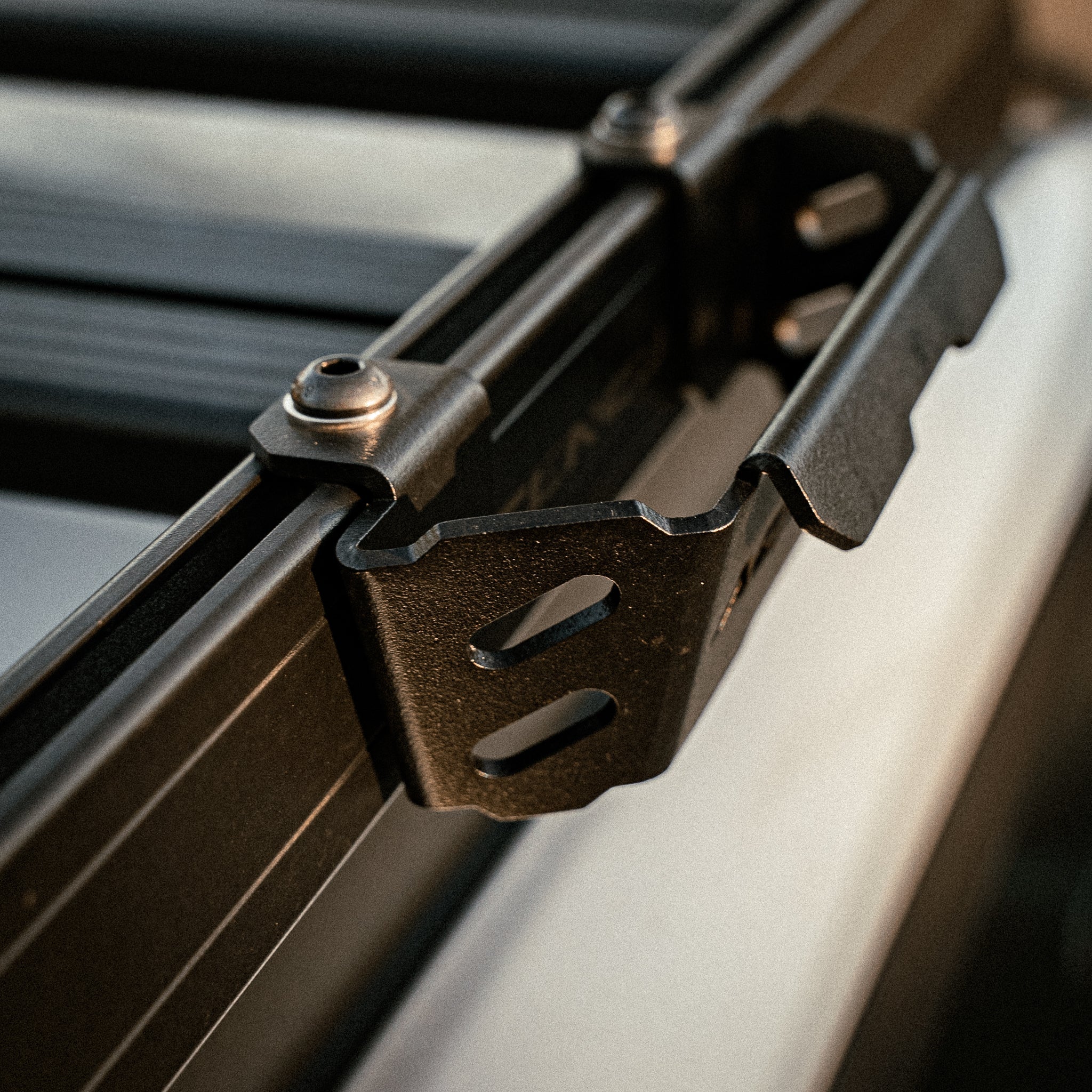 Agency 6 - Top Mount Grab Handles - Pair (Black)