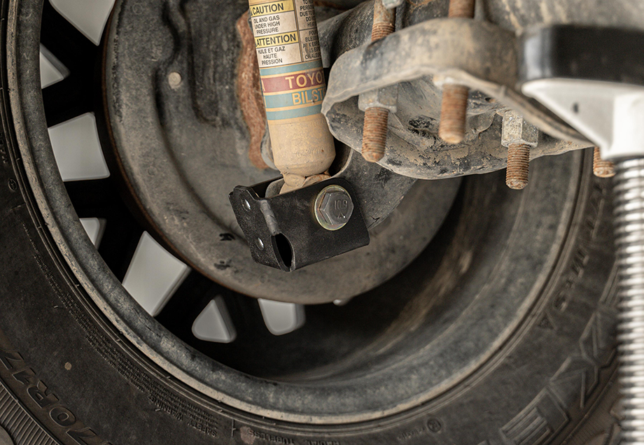 Cali Raised LED - Rear Shock Skid Plate - Toyota Tacoma (2005-2023)