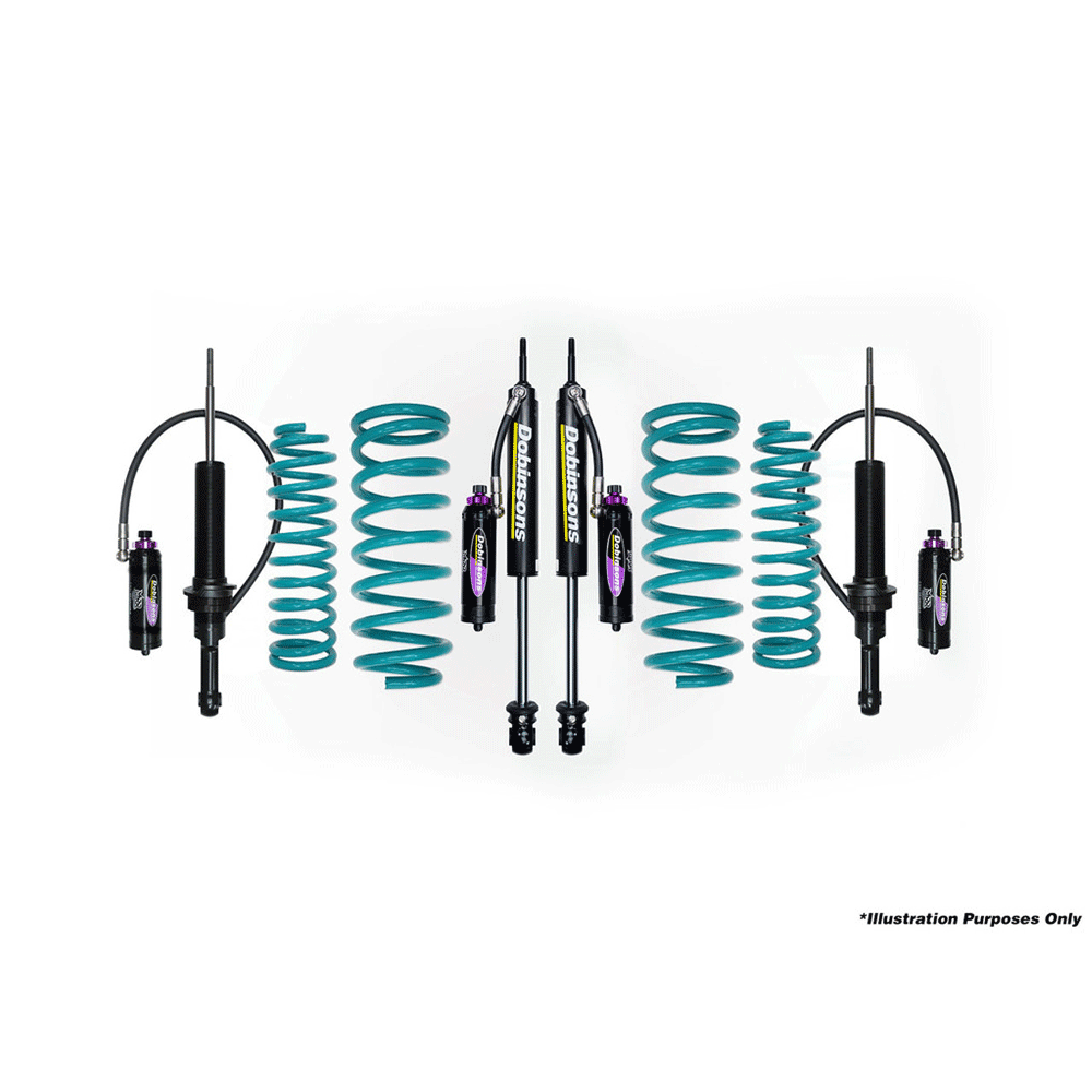 Dobinsons - 1"-3" MRR 3-Way Adjustable Lift Kit - Toyota Land Cruiser 250 Series 2.4L Gas (2024+)