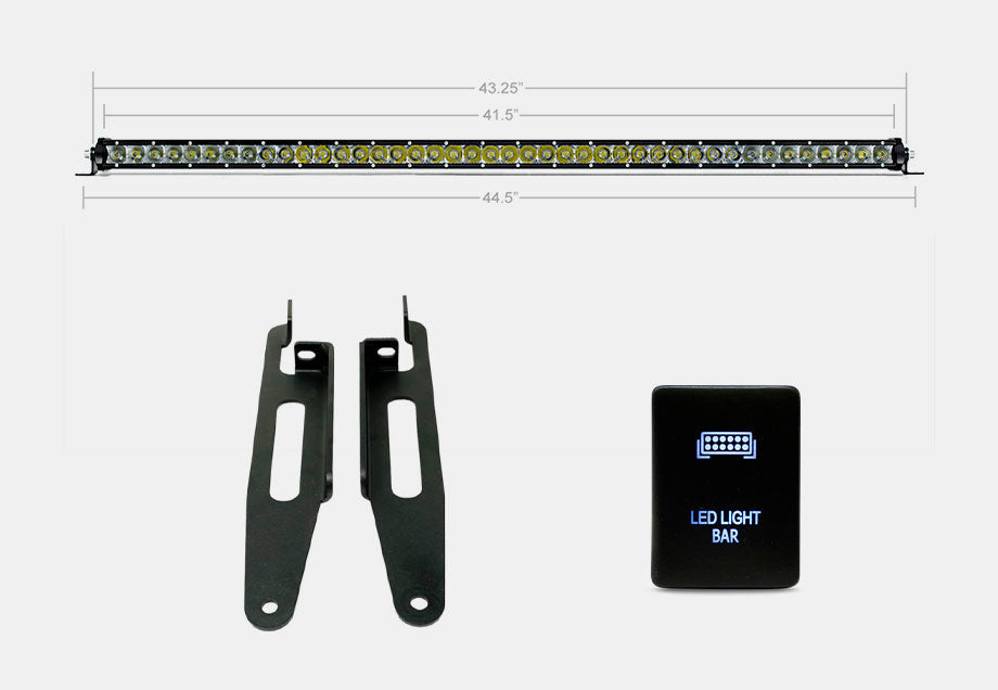 Cali Raised LED - Economy Roof Rack Lighting Kit - Tacoma & 4Runner
