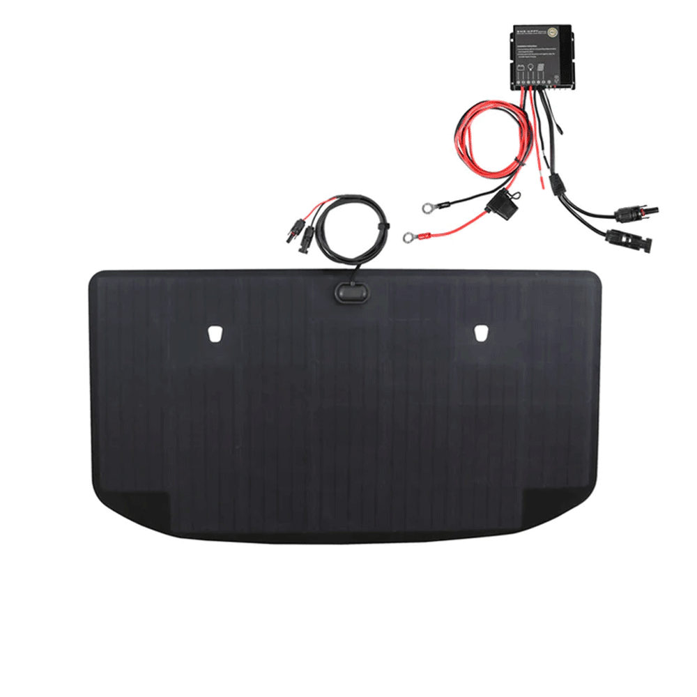 Lensun Solar - 105W 12V Hood/Bonnet Flexible Solar Panel - Toyota FJ Cruiser (2007-2014)