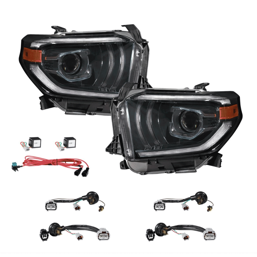 Form Lighting - LED Projector Headlights (Pair) - Toyota Tundra (2014-2021)