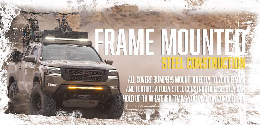 CBI Offroad Fab - Covert Front Bumper - Toyota Tacoma (2024-2025)