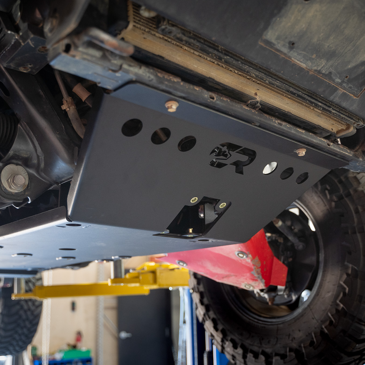 Cali Raised LED - Front Skid Plate - Toyota FJ Cruiser (2007-2014)