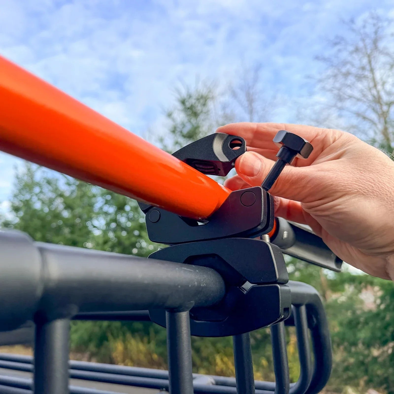 DMOS - Gear Up Full Mounty Shovel/Axe Roll Bar Mount