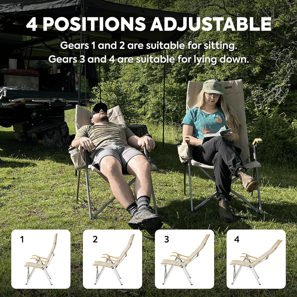 ICECO - Ha1600 Adjustable Camping Chair