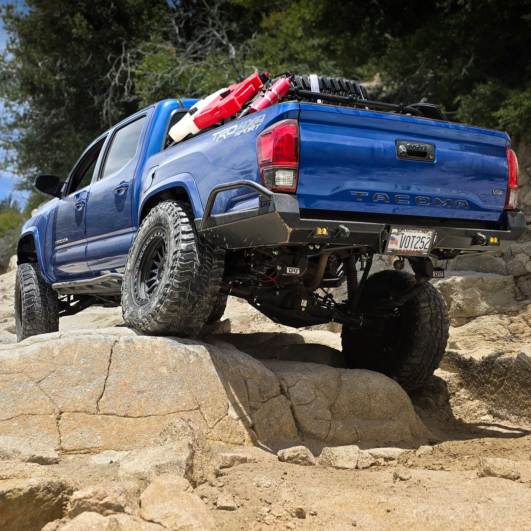 DRT Fabrication - High Clearance Rear Bumper - Toyota Tacoma (2016-2023)