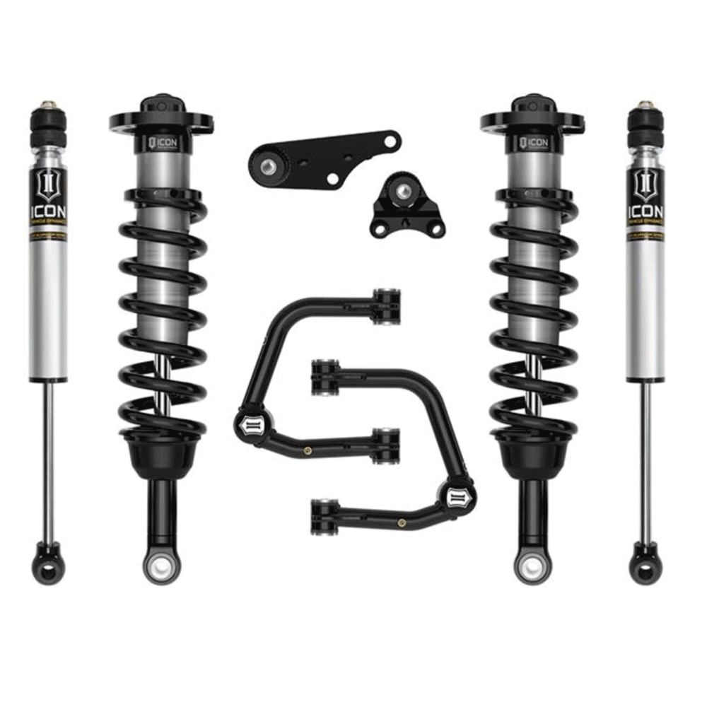 Icon - 1.25-3" Lift, Stage 2 Suspension System, Tubular UCA - Toyota Tacoma (2024+)