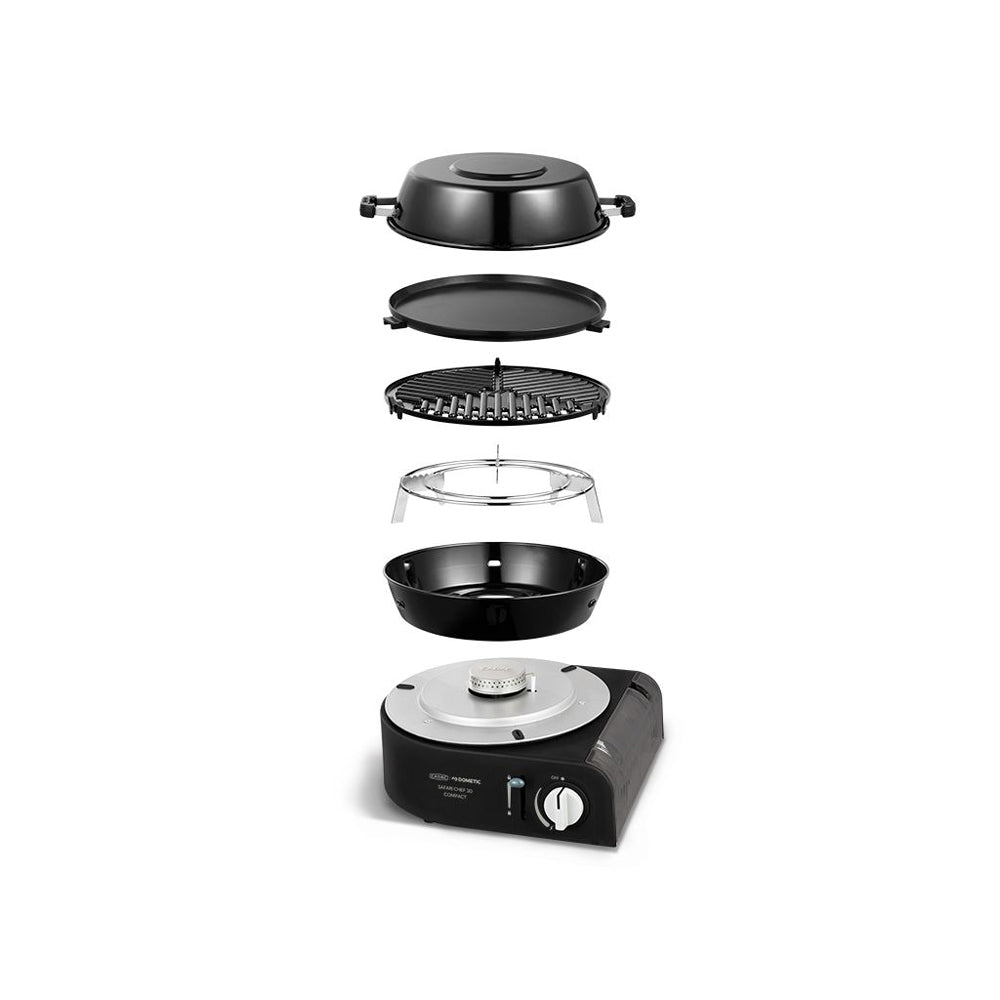 Front Runner - Safari Chef 30 Compact / Portable 6 piece / Gas Barbeque / Camp Cooker
