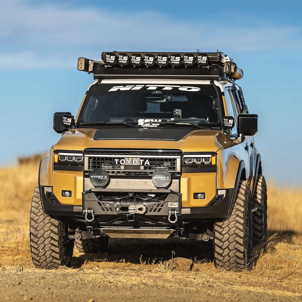 Lensun Solar - 115W Hood Flexible Solar Panel - Toyota Land Cruiser 250 (2024-2025)