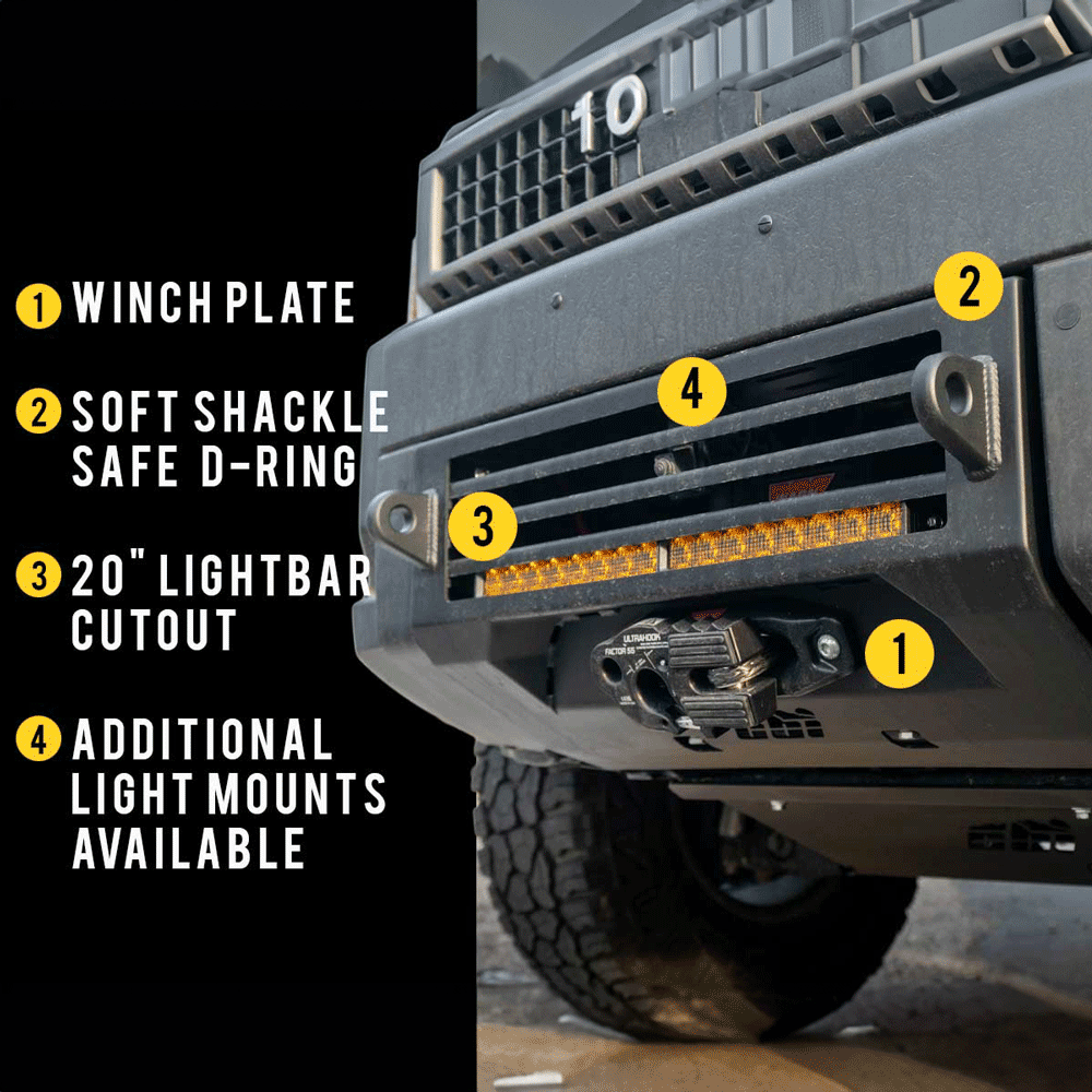 CBI Offroad Fab - Covert Front Bumper - Toyota Land Cruiser 250 (2024-2026)